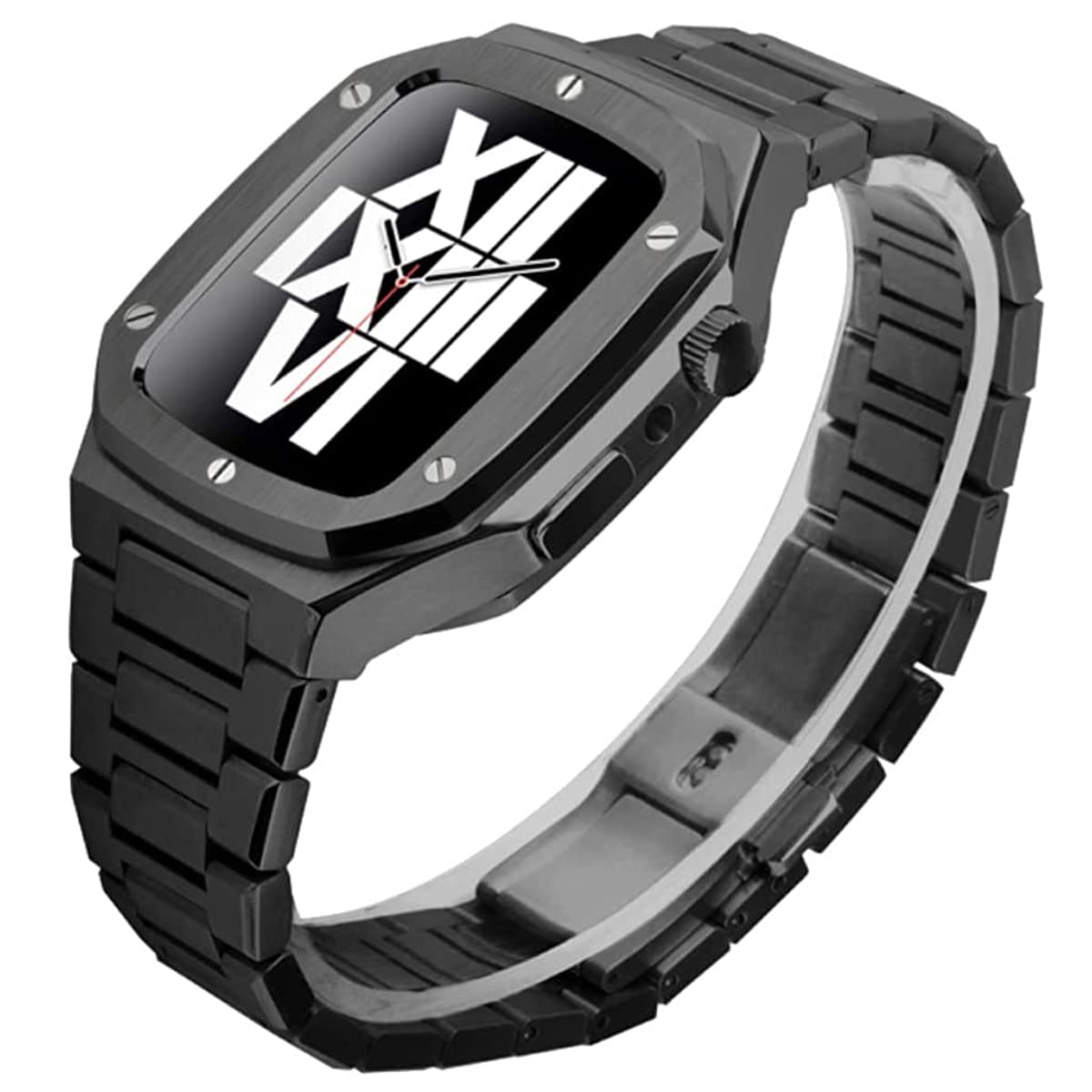 Amazon.co.jp: RELAX アップルウォッチ ベルト ケースバンド 一体型