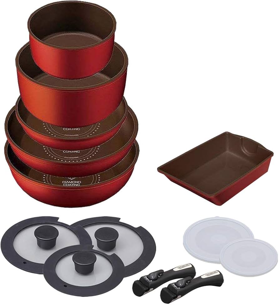 Amazon｜アイリスオーヤマ フライパン 鍋 セット フライパンセット IH