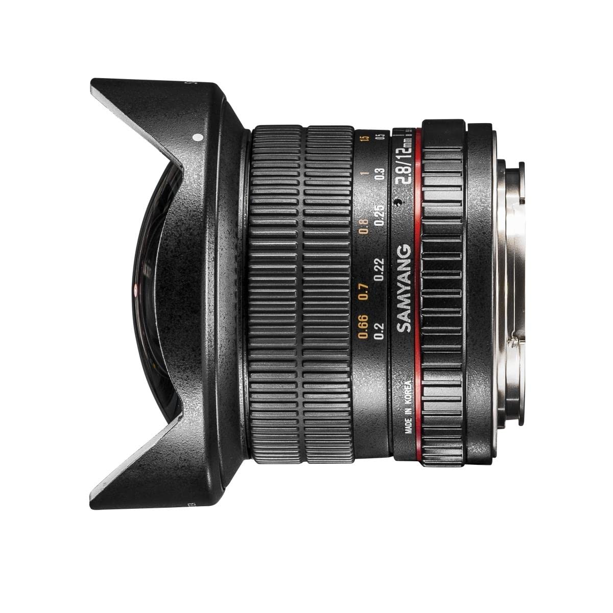 Amazon | SAMYANG 単焦点魚眼レンズ 12mm F2.8 フィッシュアイ ソニー