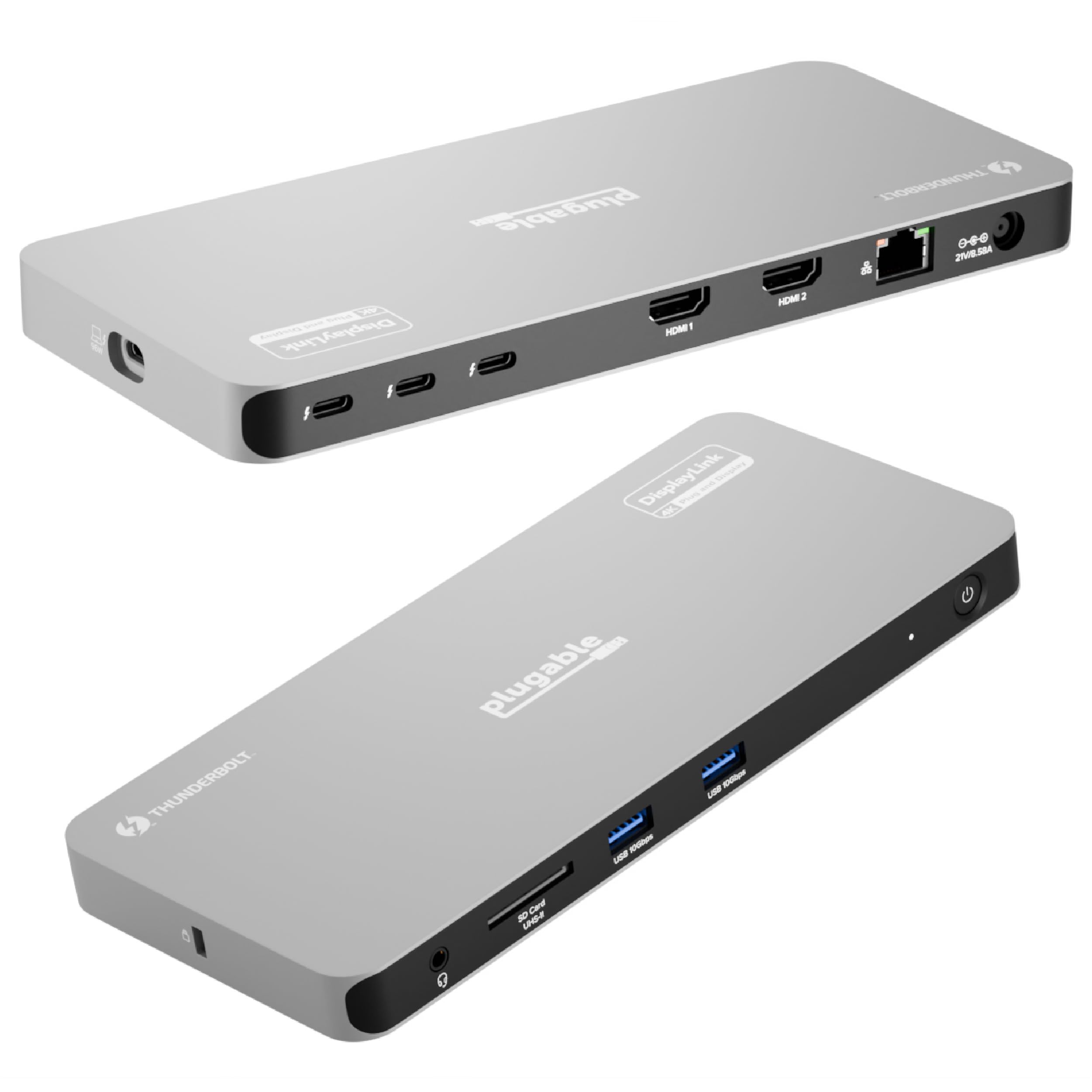 Amazon.com: Plugable Thunderbolt 4 Dock for Quad Monitors 100W
