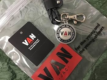 Amazon.co.jp: VAN JAC ヴァンヂャケット 丸VANロゴキーホルダー 小物