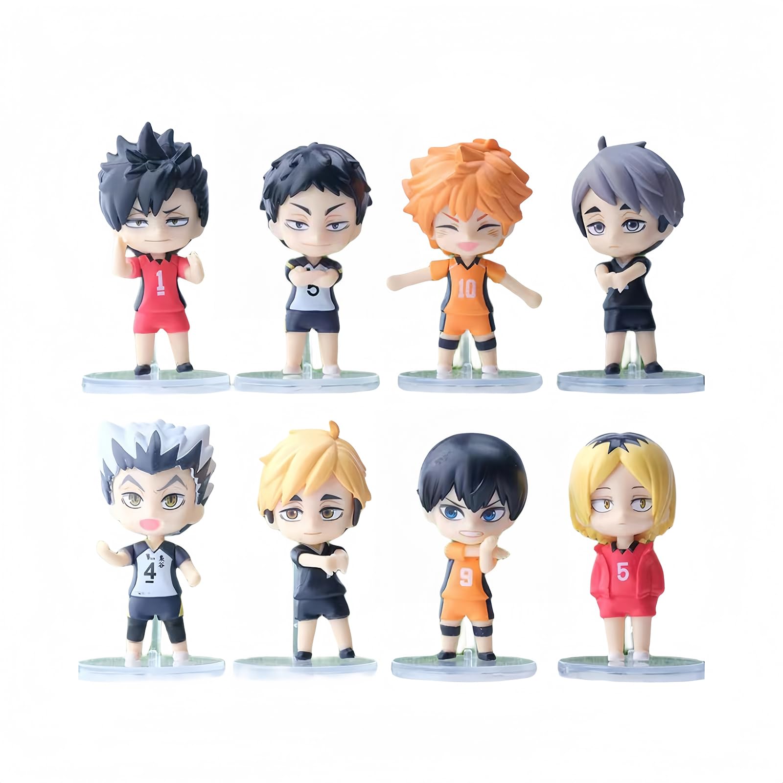 Amazon.co.jp: 『ハイキュー!!』アニメキャラクターフィギュア8体