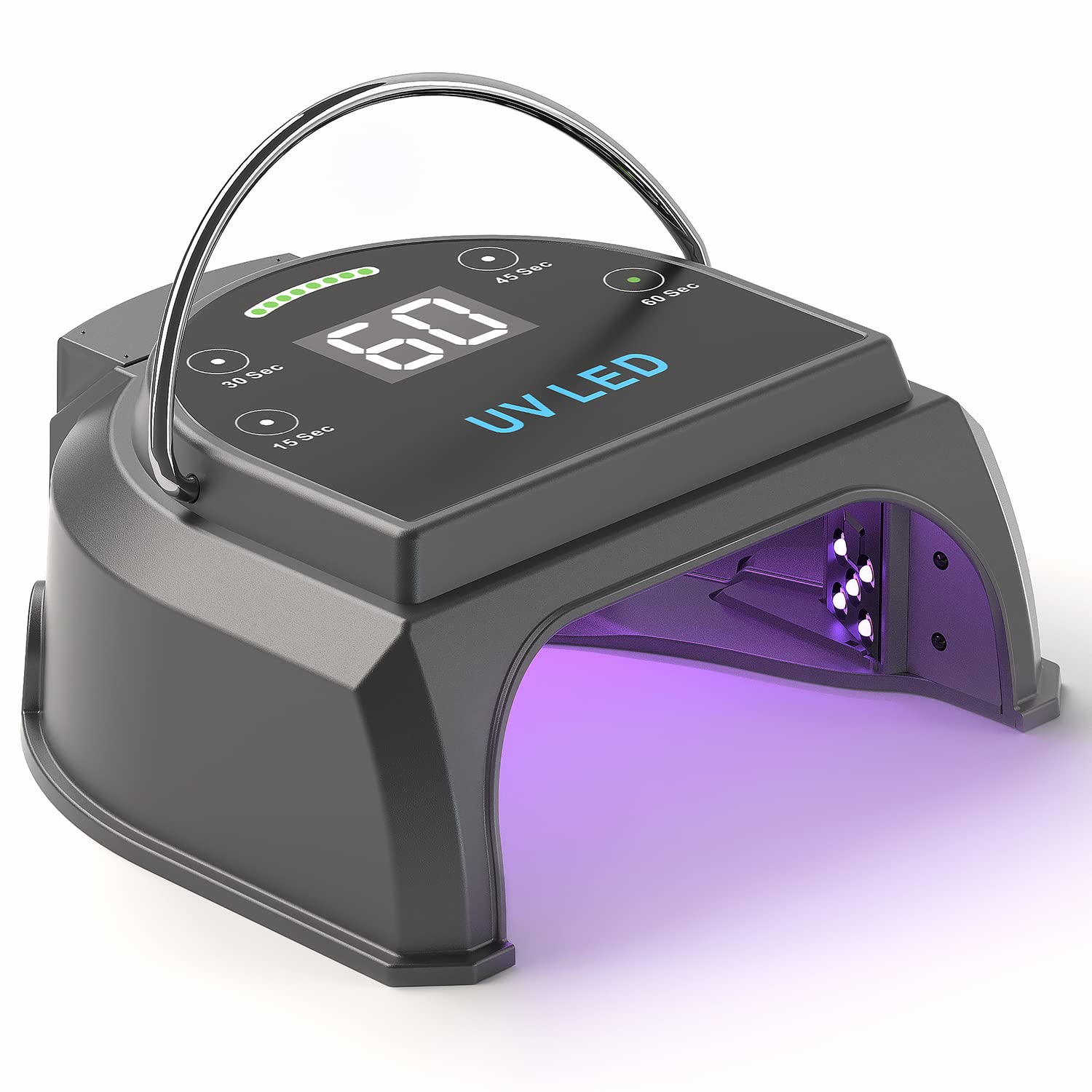 Amazon.com: Gelpal 80W Professional Cordless UV LED Nail Lamp, UV