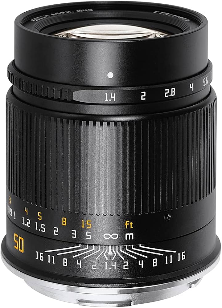 Amazon.co.jp: TTArtisan 50mm f/1.4 ASPH Lマウント ブラック レンズ