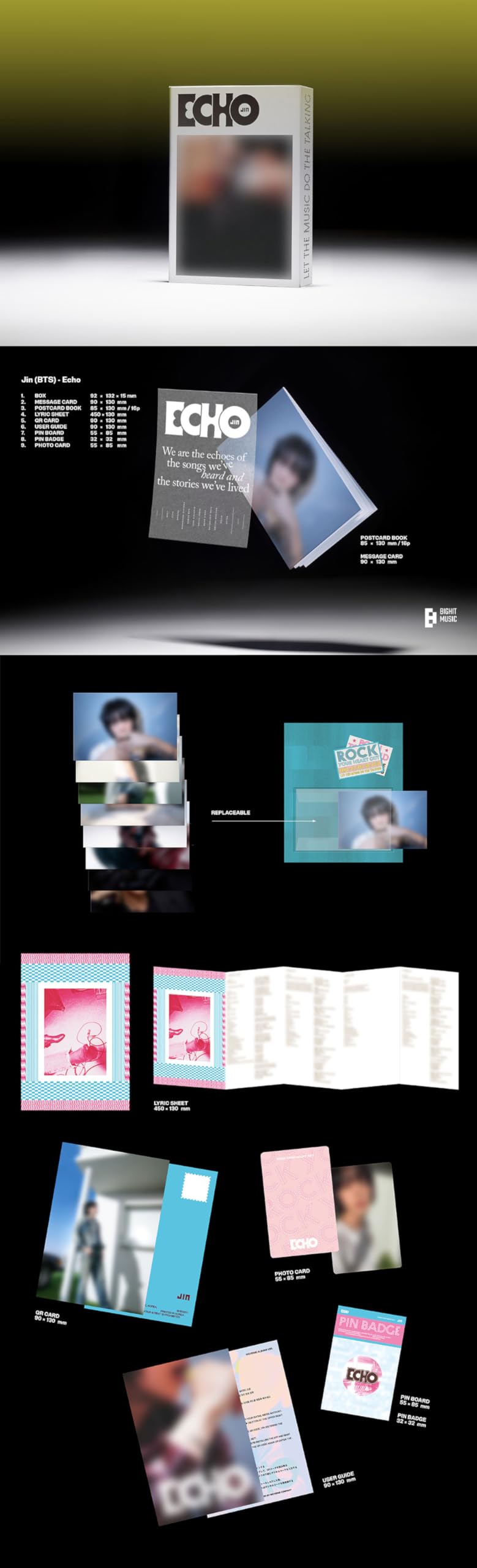 Amazon.com: JIN 2nd Solo Album [Echo] (Weverse) : Home & Kitchen