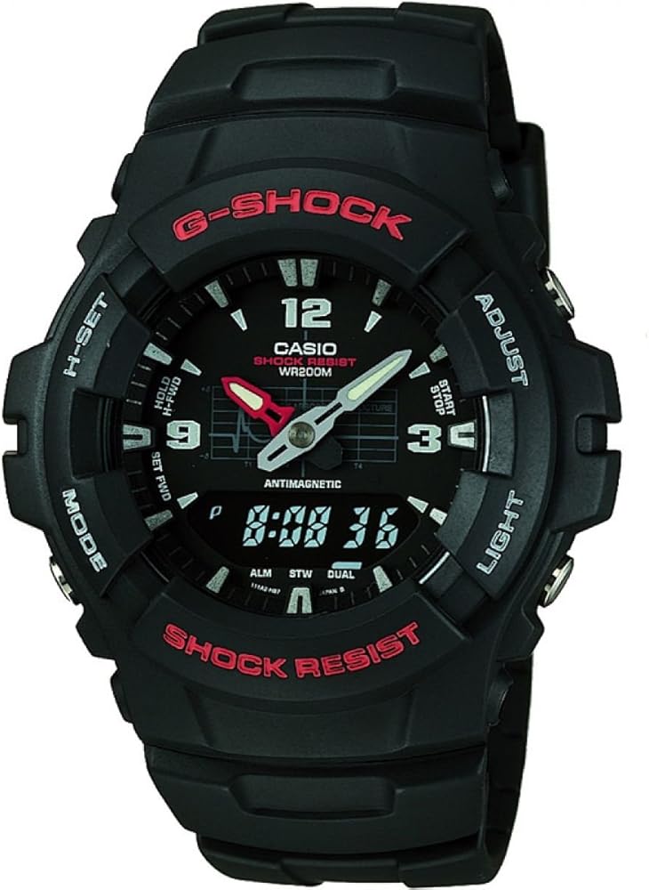 Amazon.co.jp: CASIO (カシオ) 腕時計 G-SHOCK(Gショック） G-100-1B
