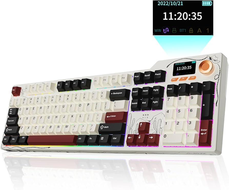 Amazon.com: Ajazz AK35I V4 Customizable Wireless Gaming Mechanical