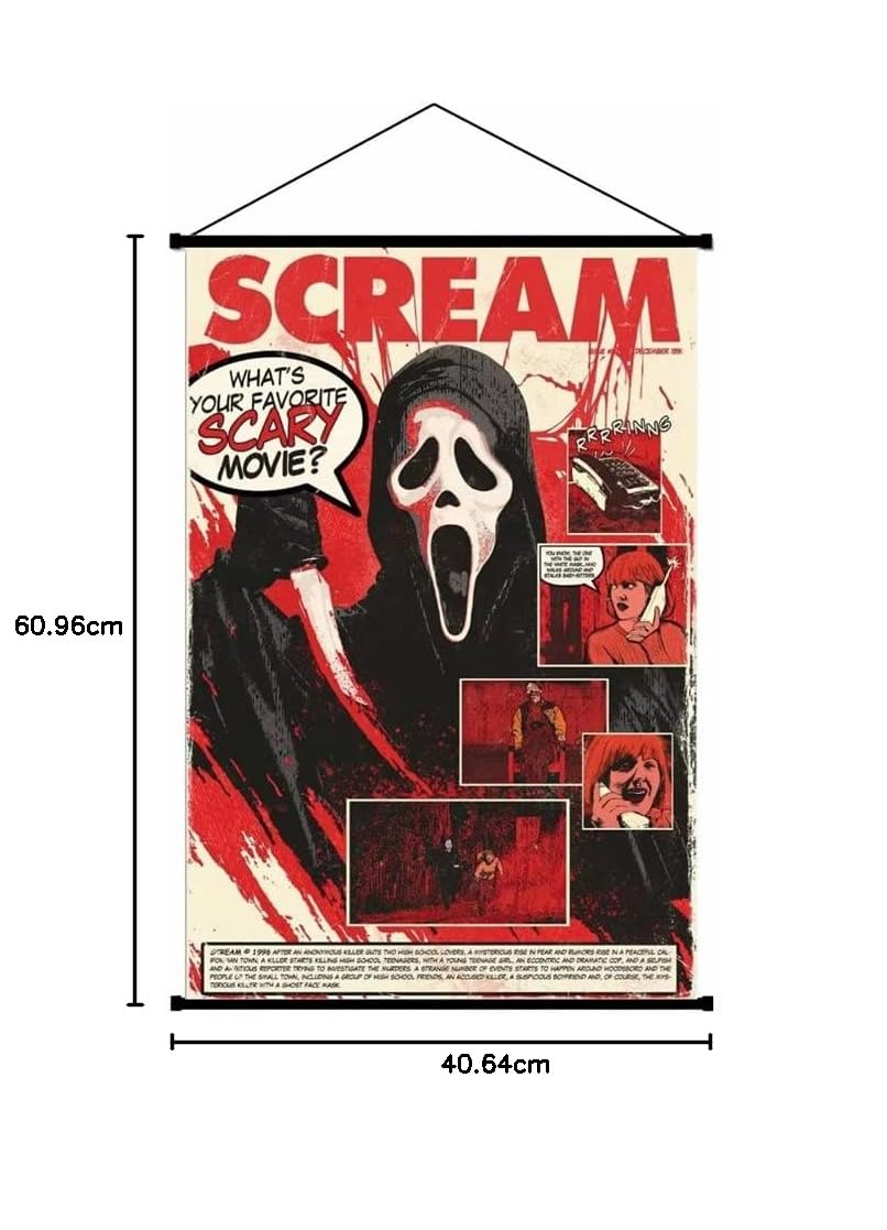 Amazon.co.jp: ポスター スクリーム 16x24 ポスター ヴィンテージ