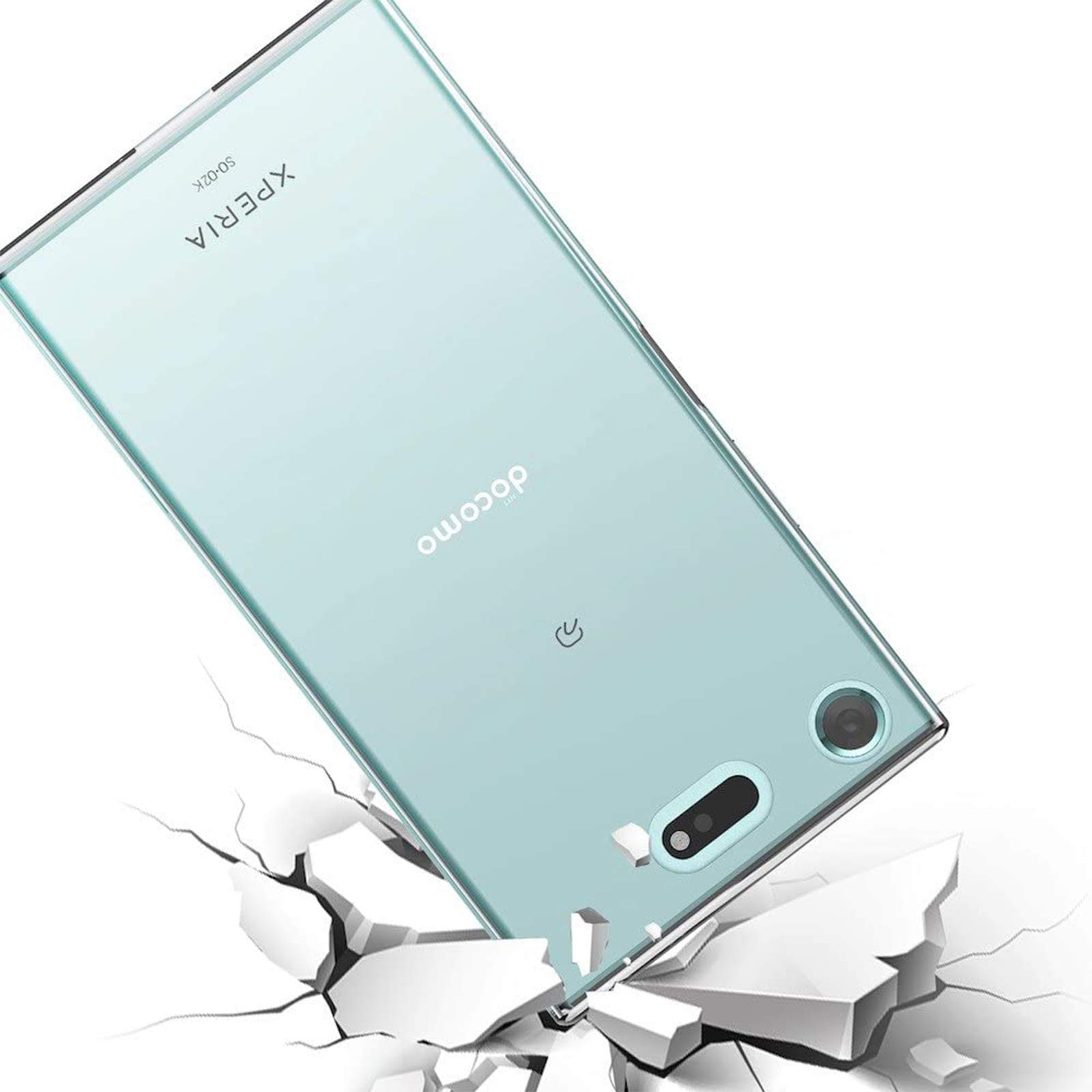 Amazon.co.jp: for Xperia XZ1 Compact ケース クリア 全透明 SO-02K