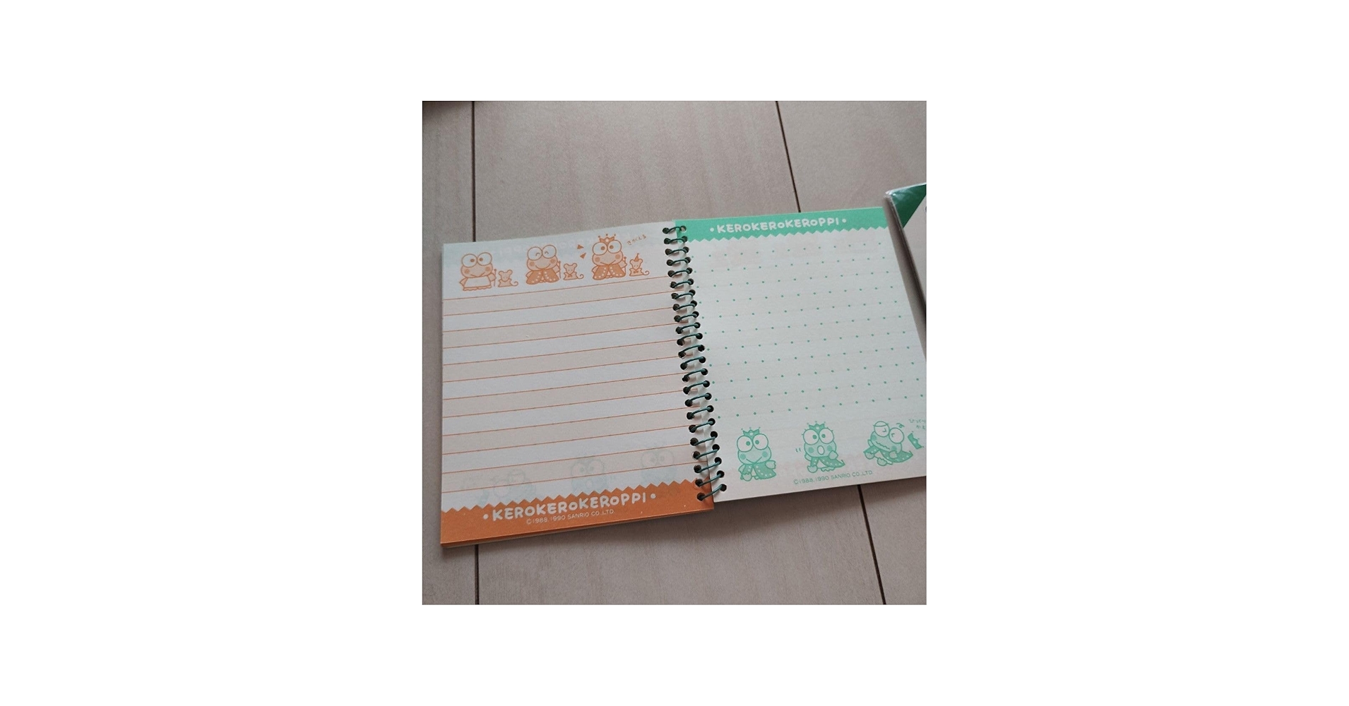 Amazon.co.jp: ※期間限定 けろけろけろっぴ レトロ メモ帳 シール