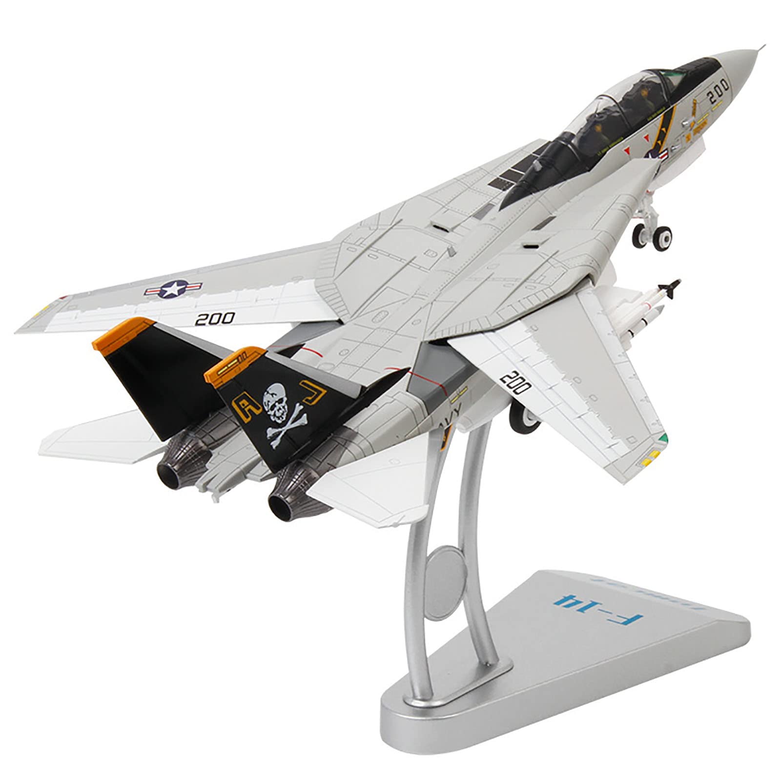Amazon.co.jp: 1/72アメリカ海軍F-14A Tomcat合金モデルVF-84戦闘機