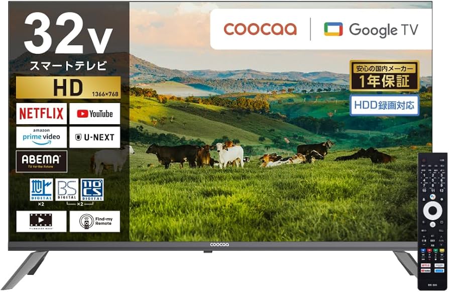 Amazon | coocaa（クーカ） ドウシシャ スマートテレビ ハイビジョン