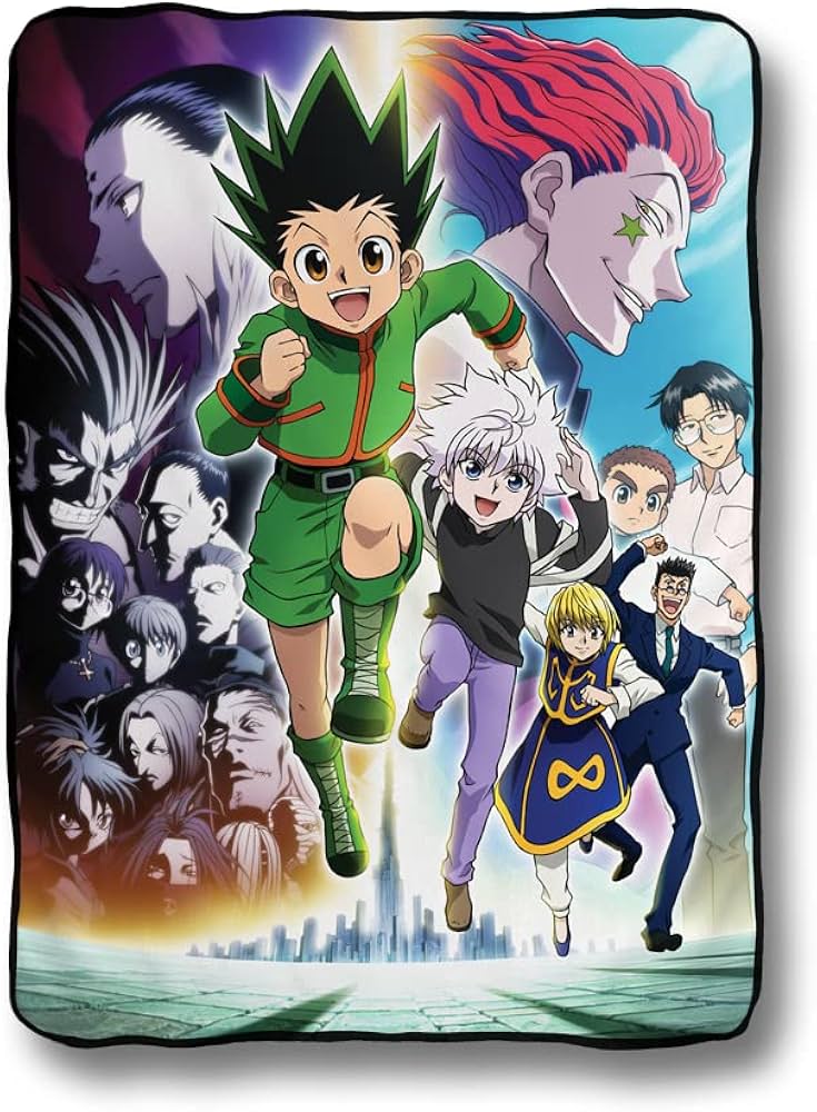 Amazon｜JUST FUNKY ハンター×ハンターブランケット | ハンター