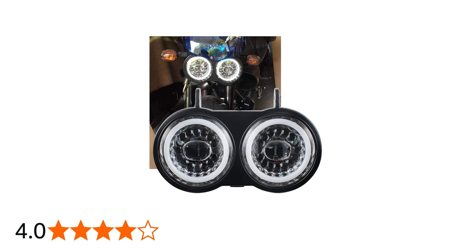 Amazon | AtubeixビューエルXBモデル2003-2010年のホワイトハローDRL