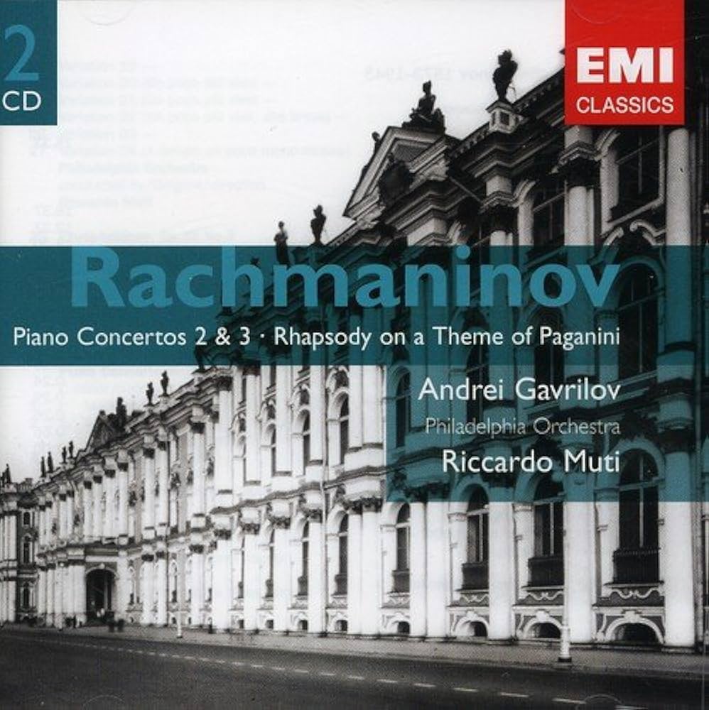 Andrei Gavrilov, S. Rachmaninoff, Riccardo Muti, Philadelphia