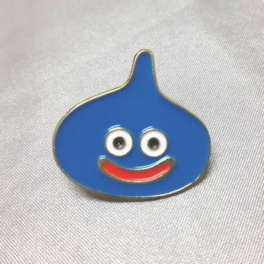 Amazon | スライム ピンバッジ ピンズ DQ DQ スーパーファミコン 鳥山