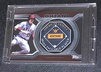 Amazon.co.jp: topps 2022 大谷翔平 mvpr パッチカード 99枚限定