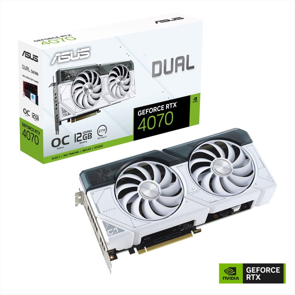 Amazon | ASUS NVIDIA RTX4070 搭載 ビデオカード DUAL-RTX4070-O12G