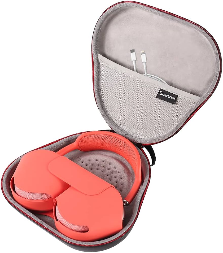 Amazon | Smatree AirPods max収納ケース ヘッドホンケース ハード