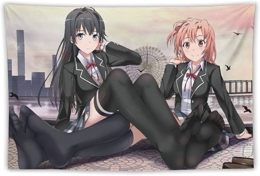 Amazon.co.jp: タペストリー 萌え キャラクター柄 俺ガイル 雪ノ下雪乃