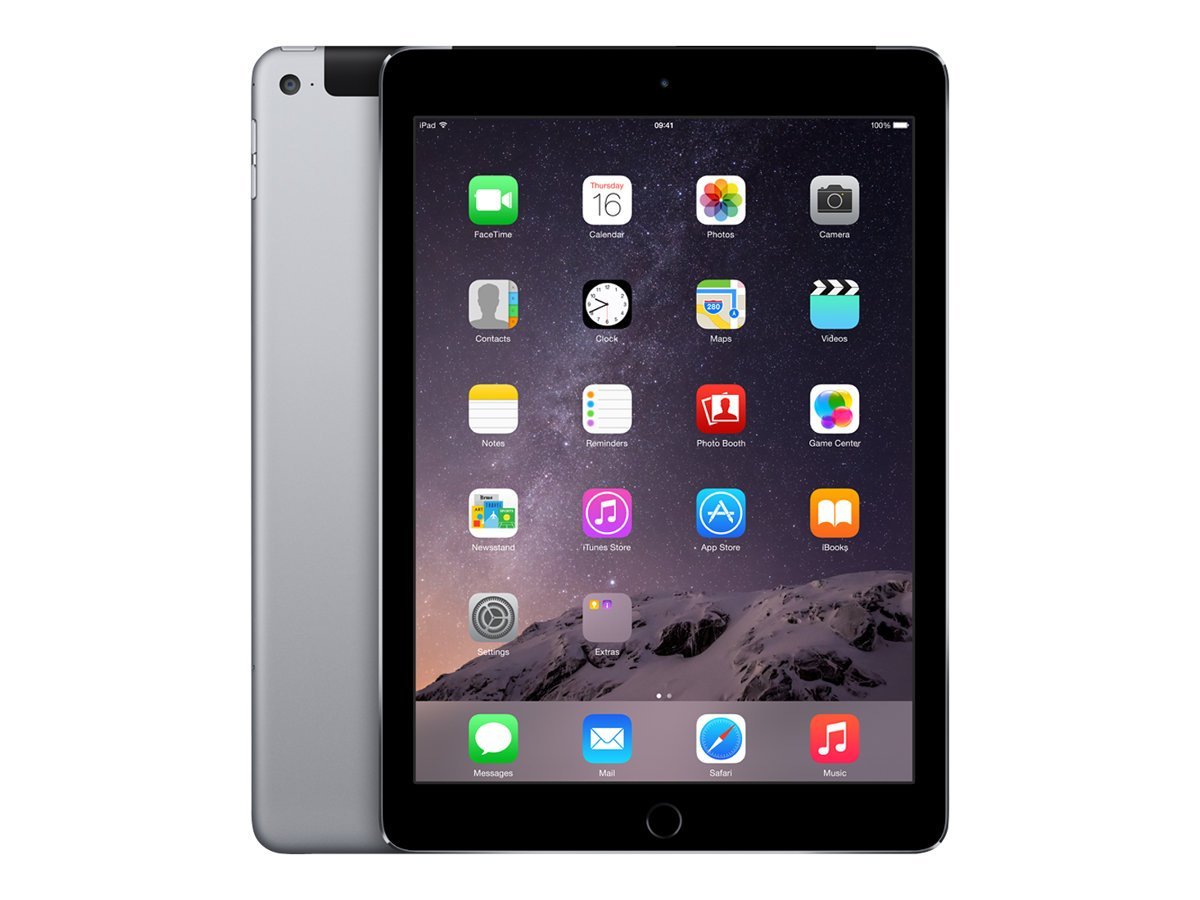 Amazon.com : Apple iPad Air 2 (Space Grey, 64GB, Wi-Fi + 3G