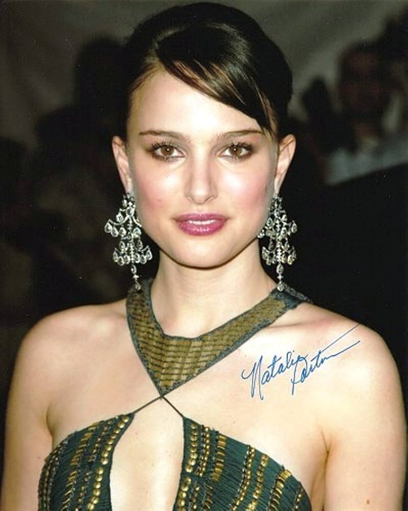 Amazon.co.jp: ◇直筆サイン ◇ナタリー ポートマン ◇Natalie Portman