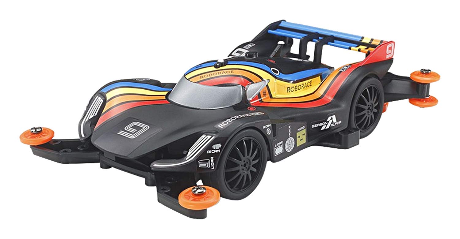 Amazon.com: TAMIYA 1/32 Mini 4 Wheel Drive Roborace DebBot 2.0 MA