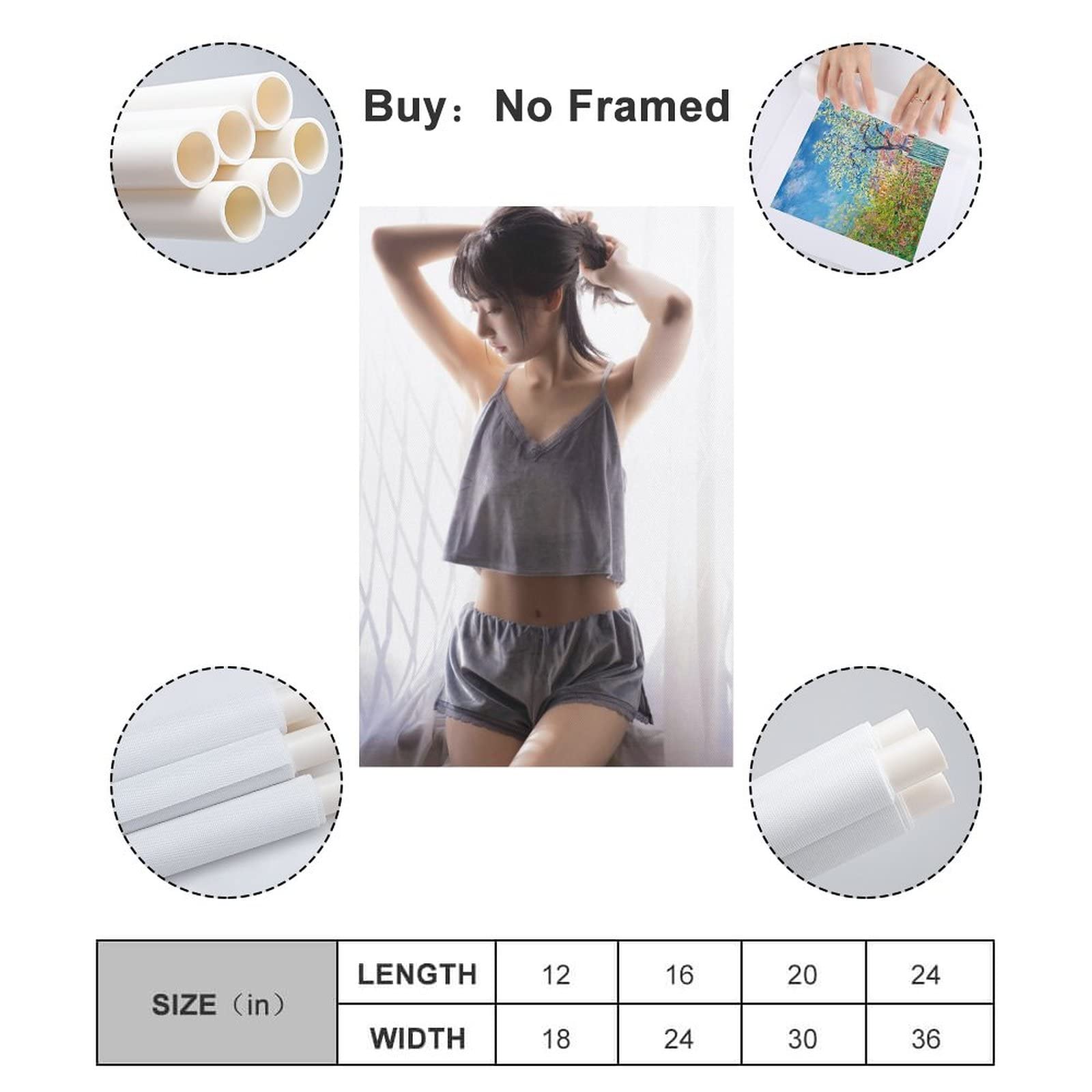 Amazon.co.jp: 小西真奈美 ポスター装飾画写真1 キャンバスアート