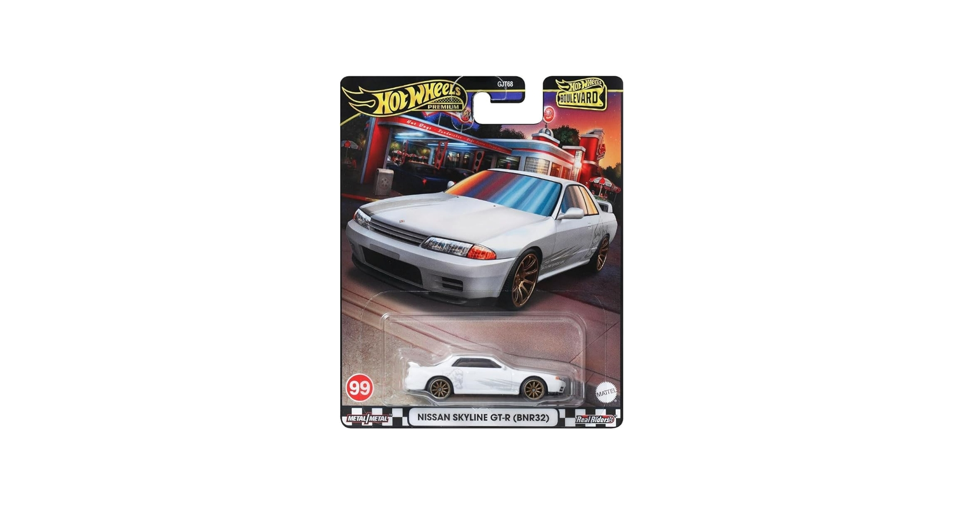 Amazon.com: Hot Wheels Boulevard Nissan Skyline GT-R (BNR32), 1:64