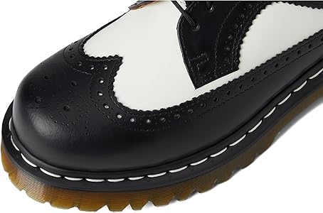 Amazon.com | Dr. Martens, 3989 Brogue BEX 3-Eye Leather Wingtip