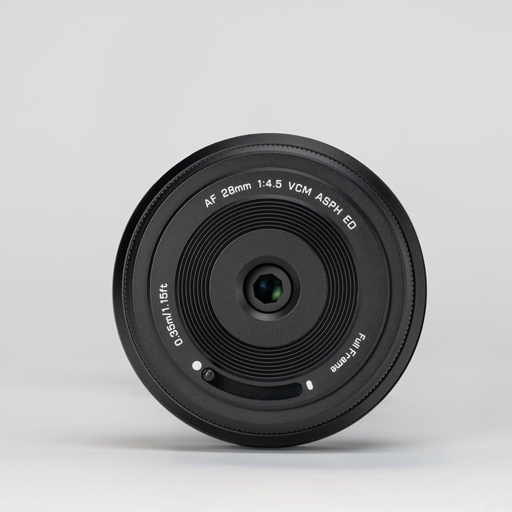 Amazon.co.jp: VILTROX 28mm F4.5 AF パンケーキ フルフレームレンズ