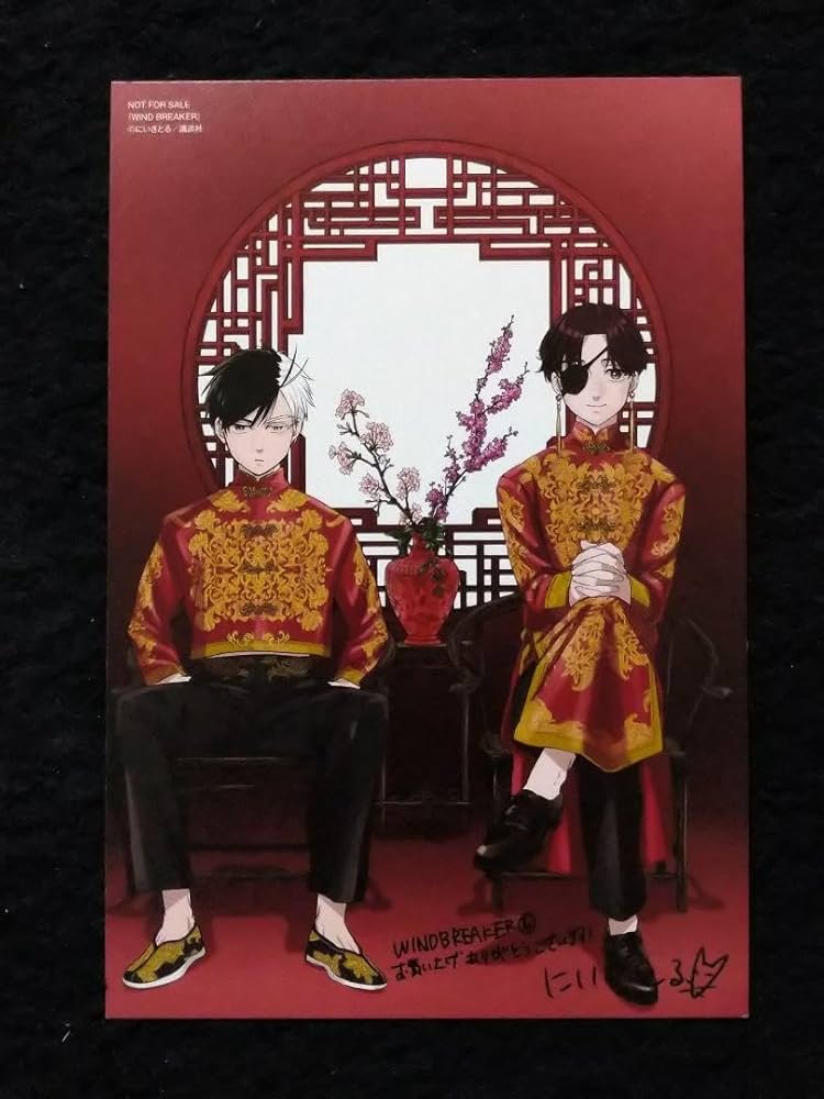 Amazon.co.jp: WIND BREAKER 6巻 特典 ポストカード : おもちゃ