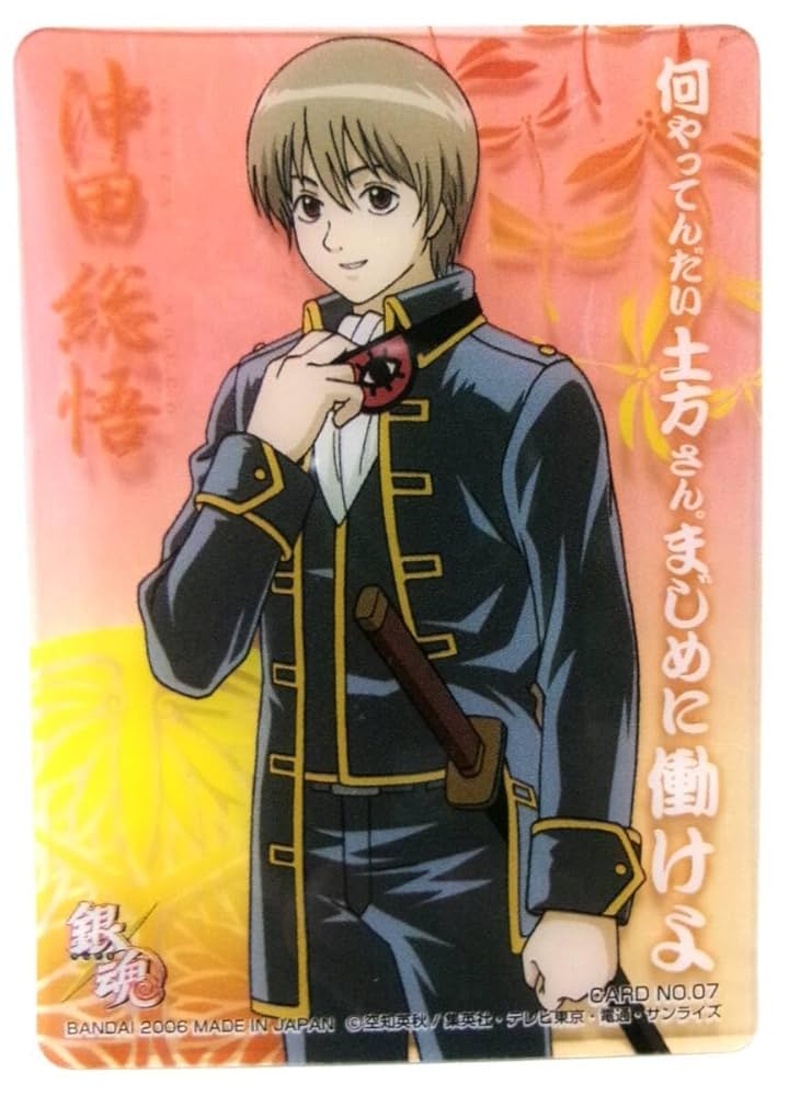 銀魂 カード 土方 沖田 近藤 真選組 202501232311 銀魂 カード 土方