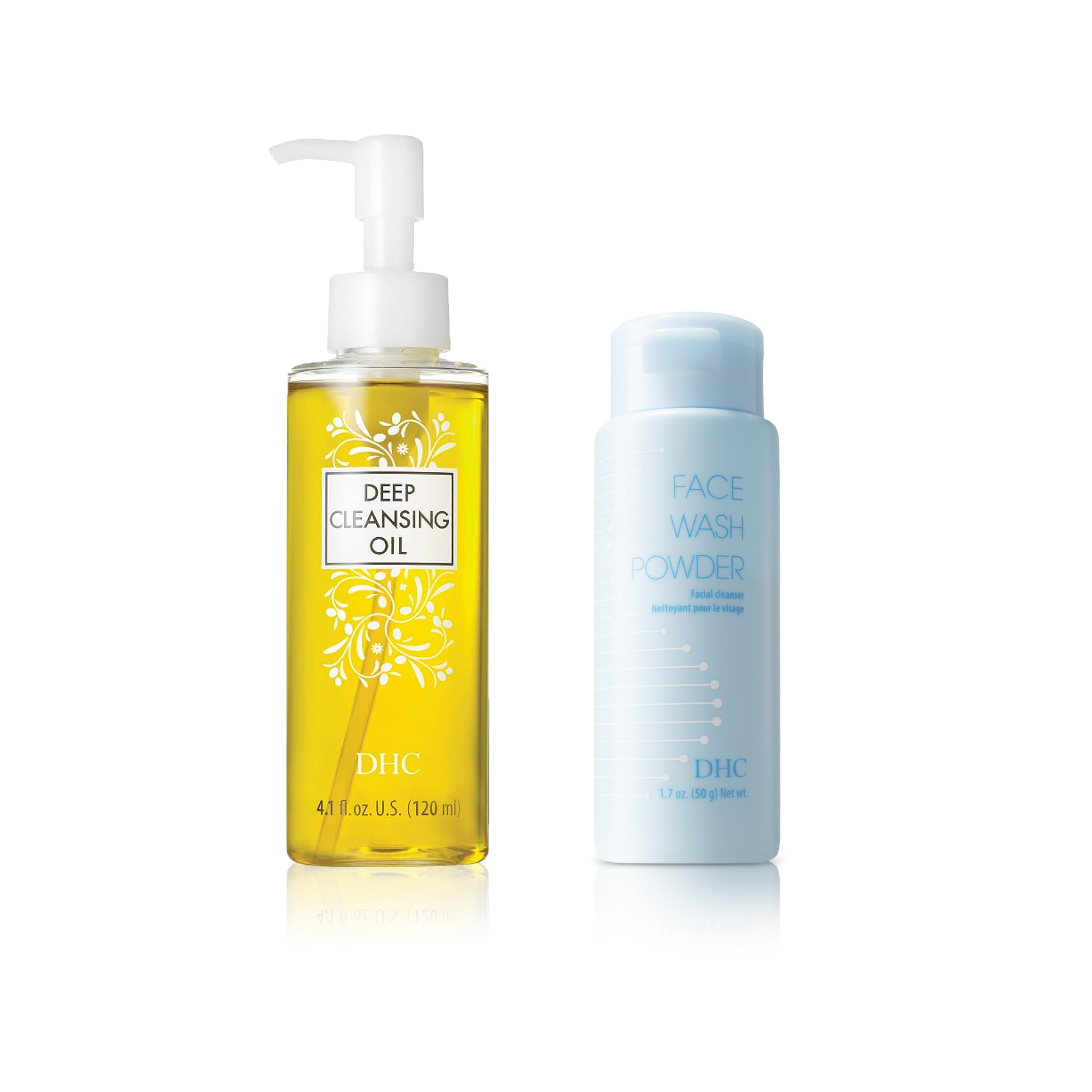 Amazon.com: DHC Deep Cleansing Oil 4.1 Fl Oz. and Face Wash Powder