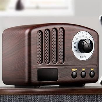 Amazon.co.jp: N/A レトロ ラジオ - ポータブル スピーカー クラシック