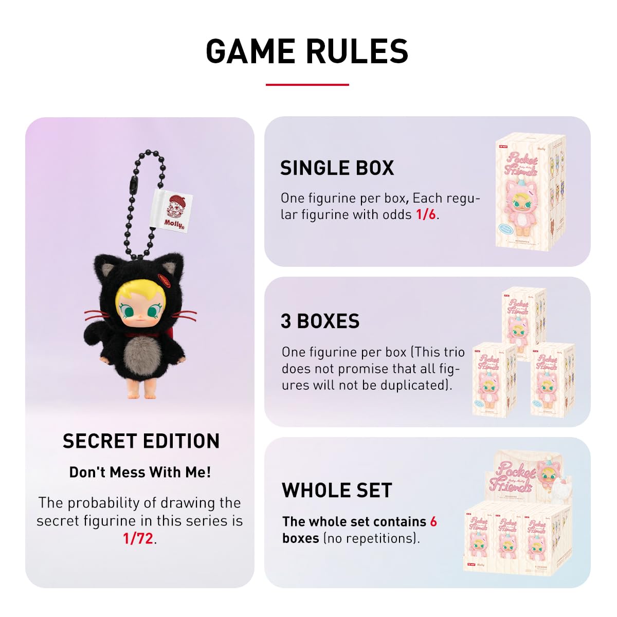 Amazon.co.jp: POP MART Baby Molly Pocket Friends シリーズ