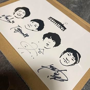 Amazon.co.jp: sumika 直筆サイン入りポストカード サイン ポスト