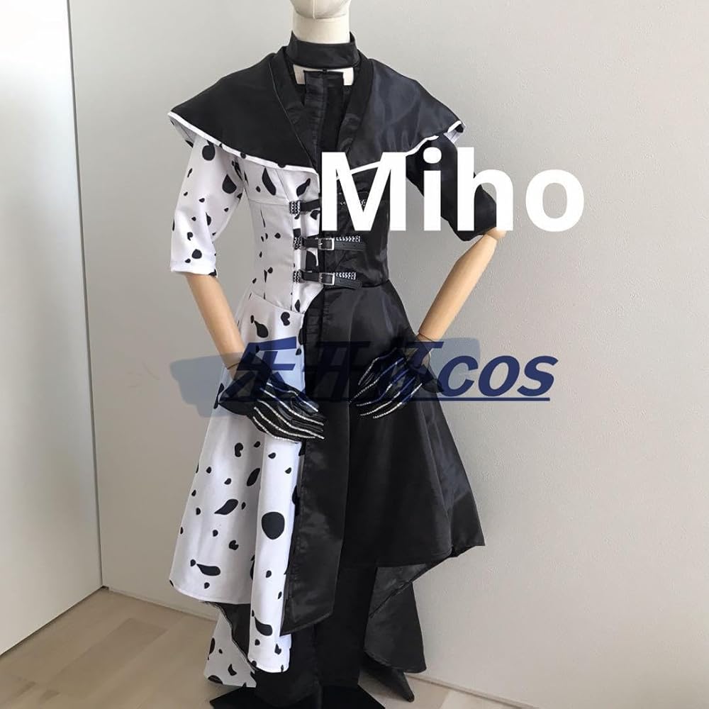 Amazon.co.jp: [Beauty 出品] 実物撮影！ 実写版 クルエラのレザー衣装