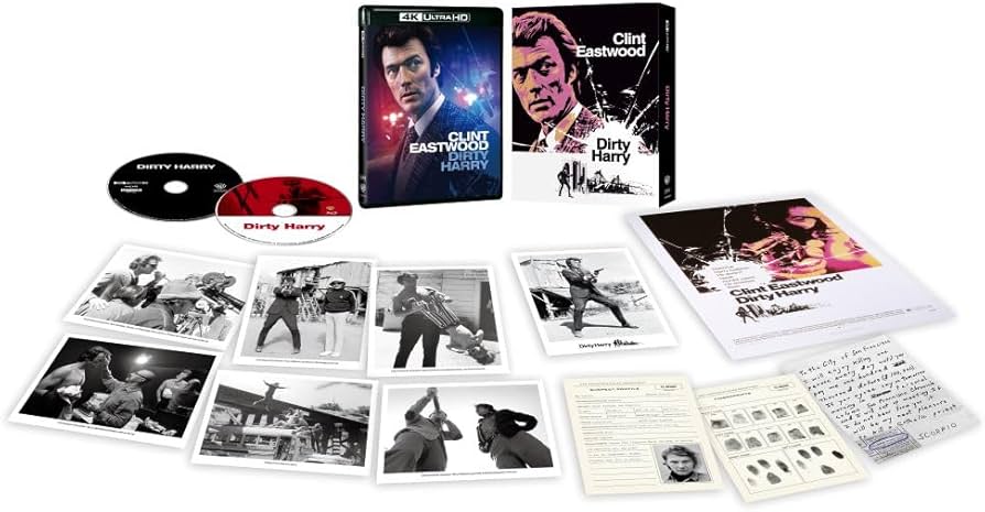 Amazon.co.jp: ダーティハリー 4K UHD ＋ ブルーレイ セット