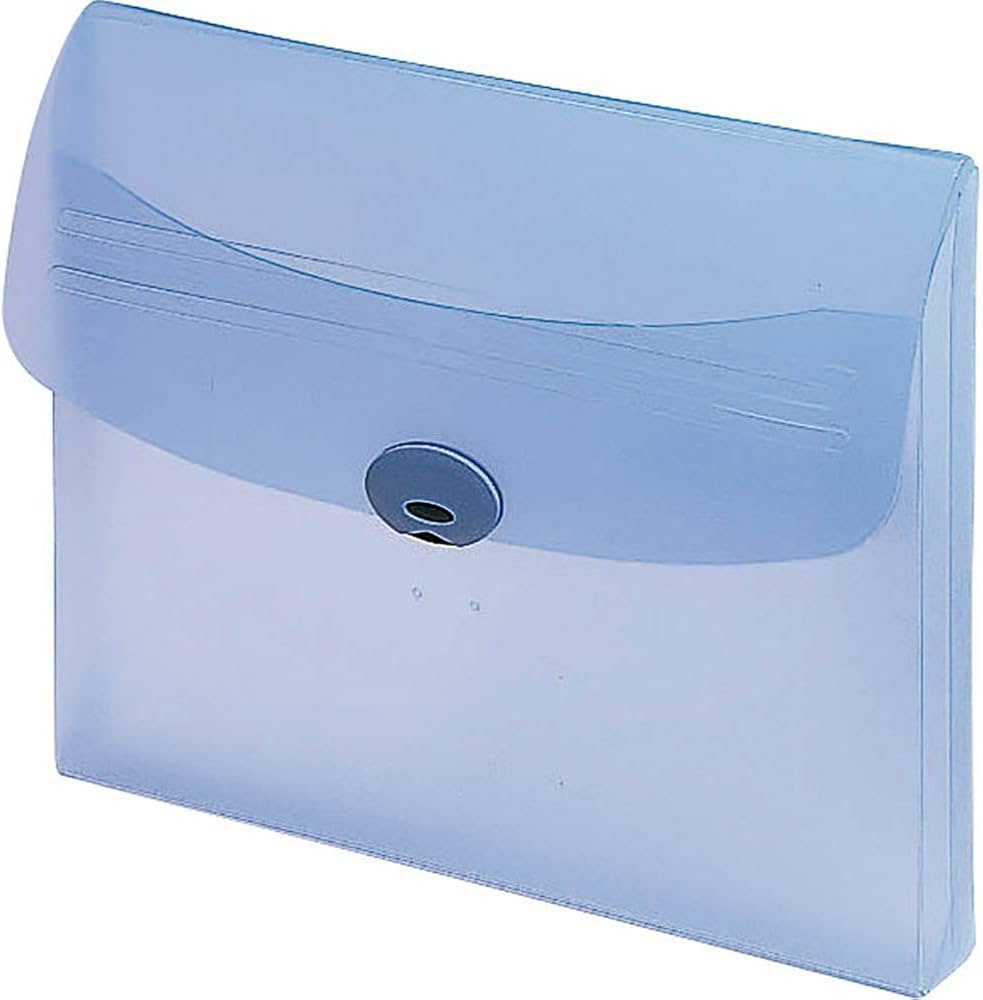 Amazon | コクヨ ファイル ドキュメントケース ハード マチ付 A4 青