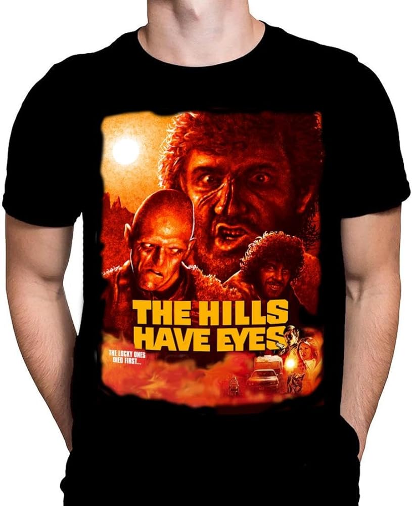 Amazon.com: Wild Star Hearts The Hills Have Eyes Mens T-Shirt
