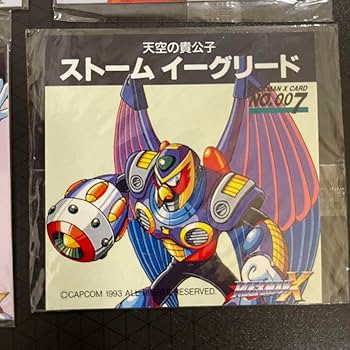 Amazon.co.jp: ロックマンXラーメンおまけカード5枚セット : 文房具