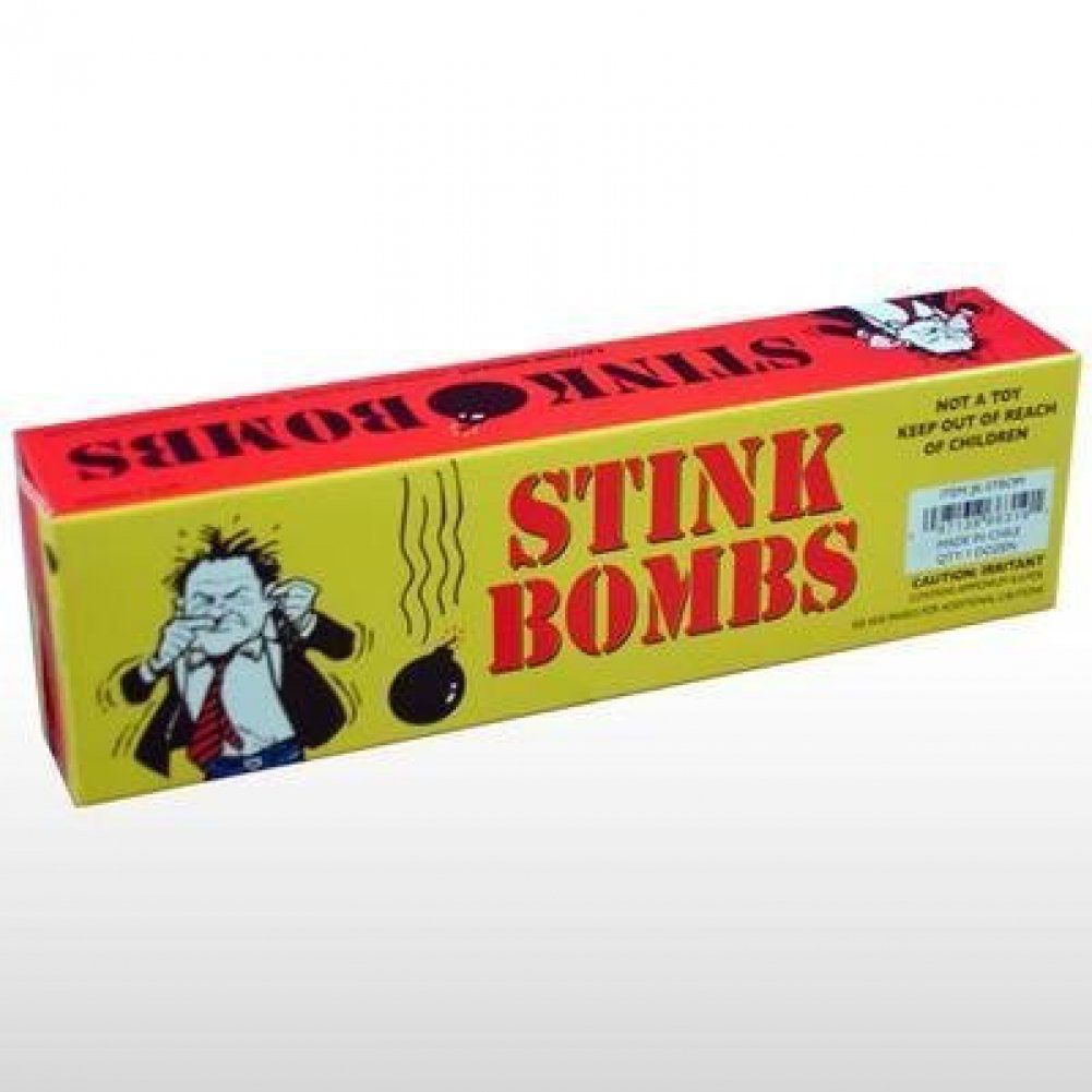 Amazon.com: Rhode Island Novelty Stink Bombs Yellow Box : Toys & Games