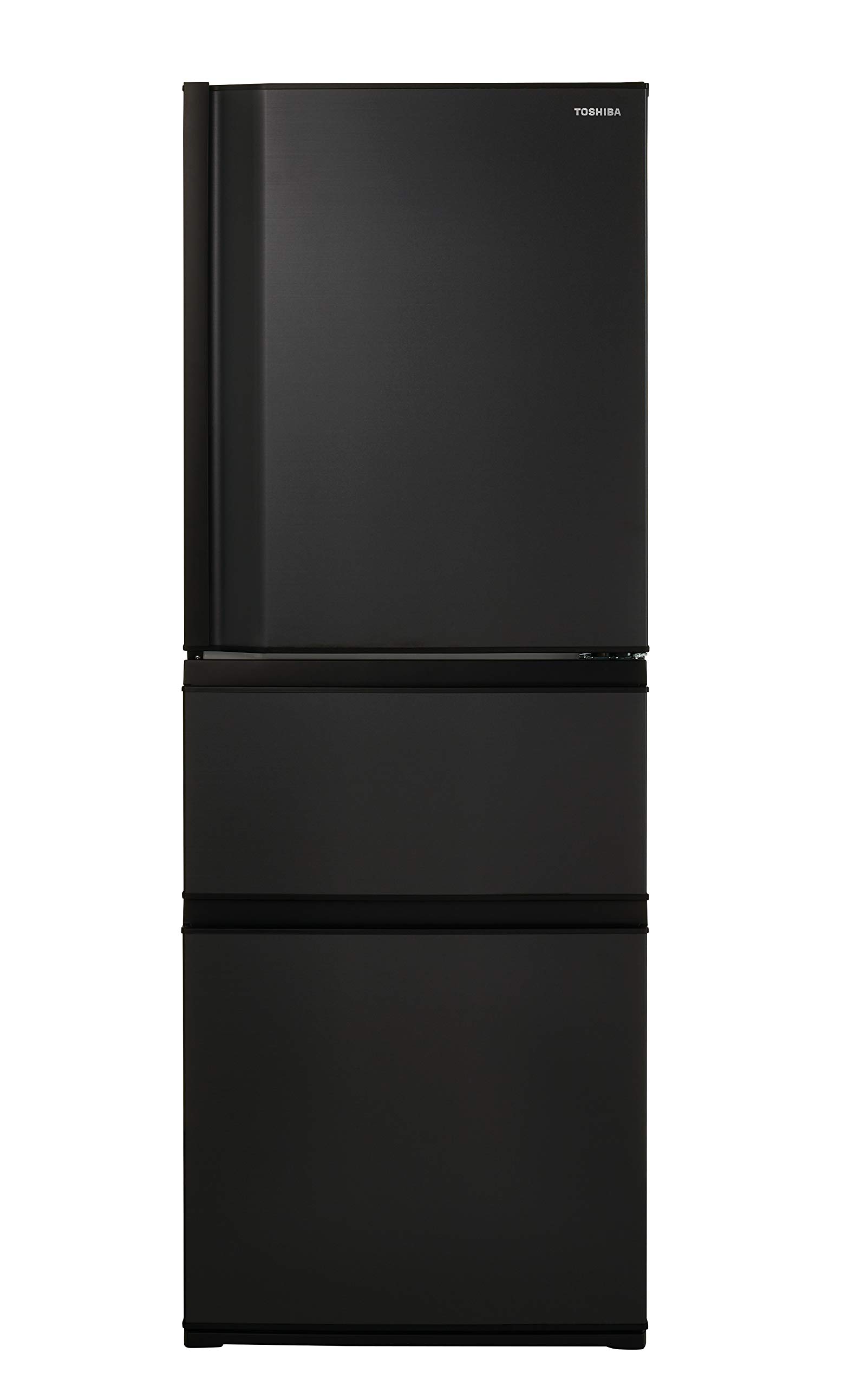 Amazon.co.jp: 東芝 冷蔵庫 幅60㎝ 326L マットチャコール GR-T33SC