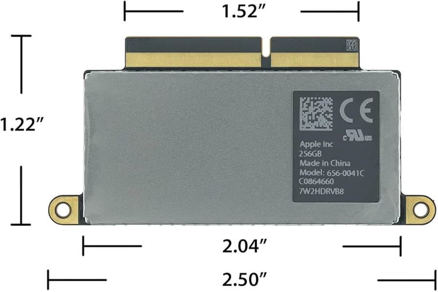 Amazon.com: A1708 SSD PCI Flash Storage for MacBook Pro (13-inch