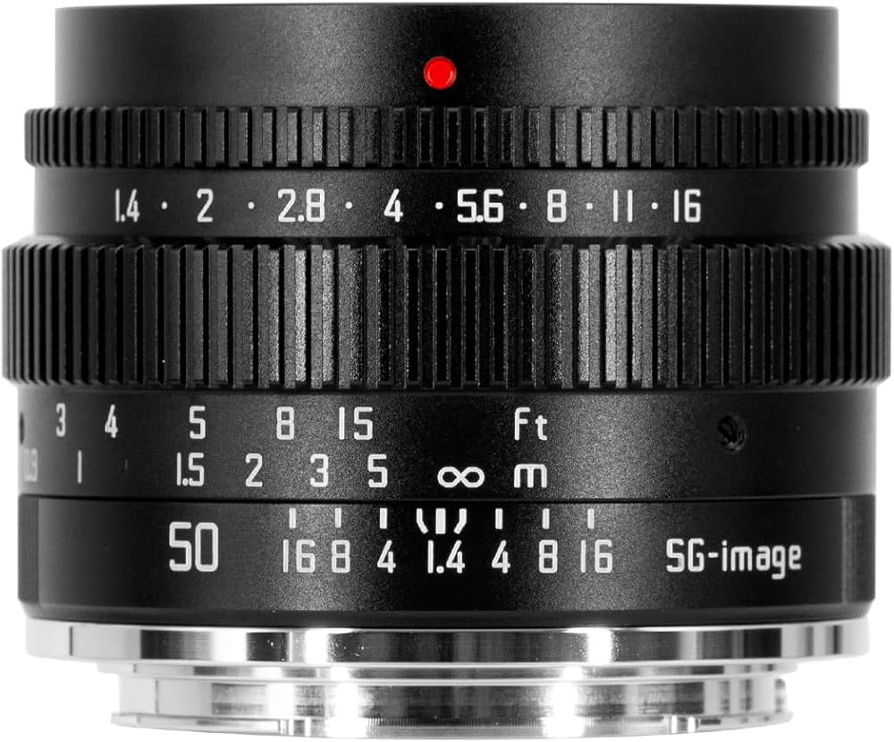 Amazon.co.jp: SG-image 50mm F1.4 APS-C対応 Eマウント 大口径 単焦点