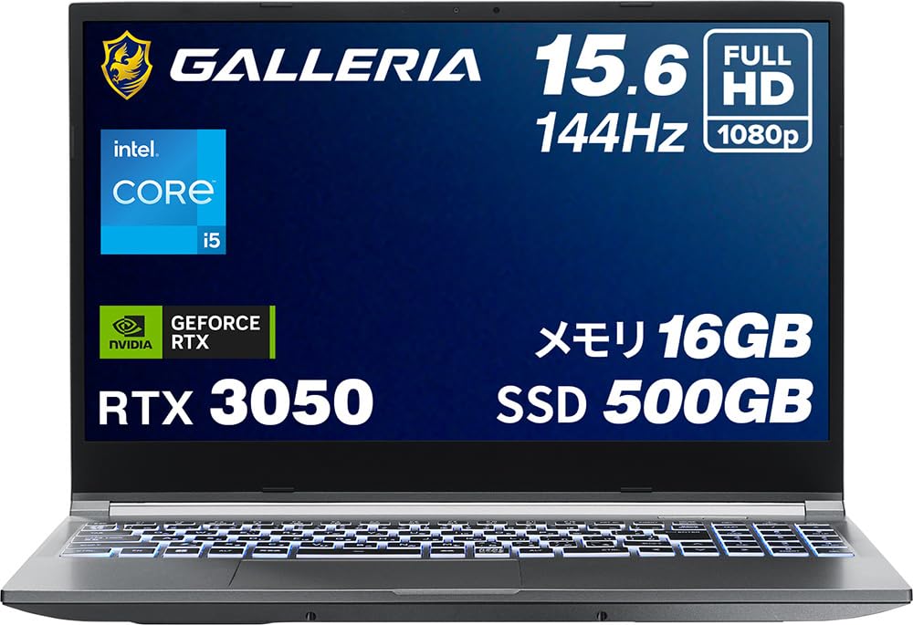 Amazon.co.jp: ガレリア ゲーミングノートPC GALLERIA RL5C-R35-5N