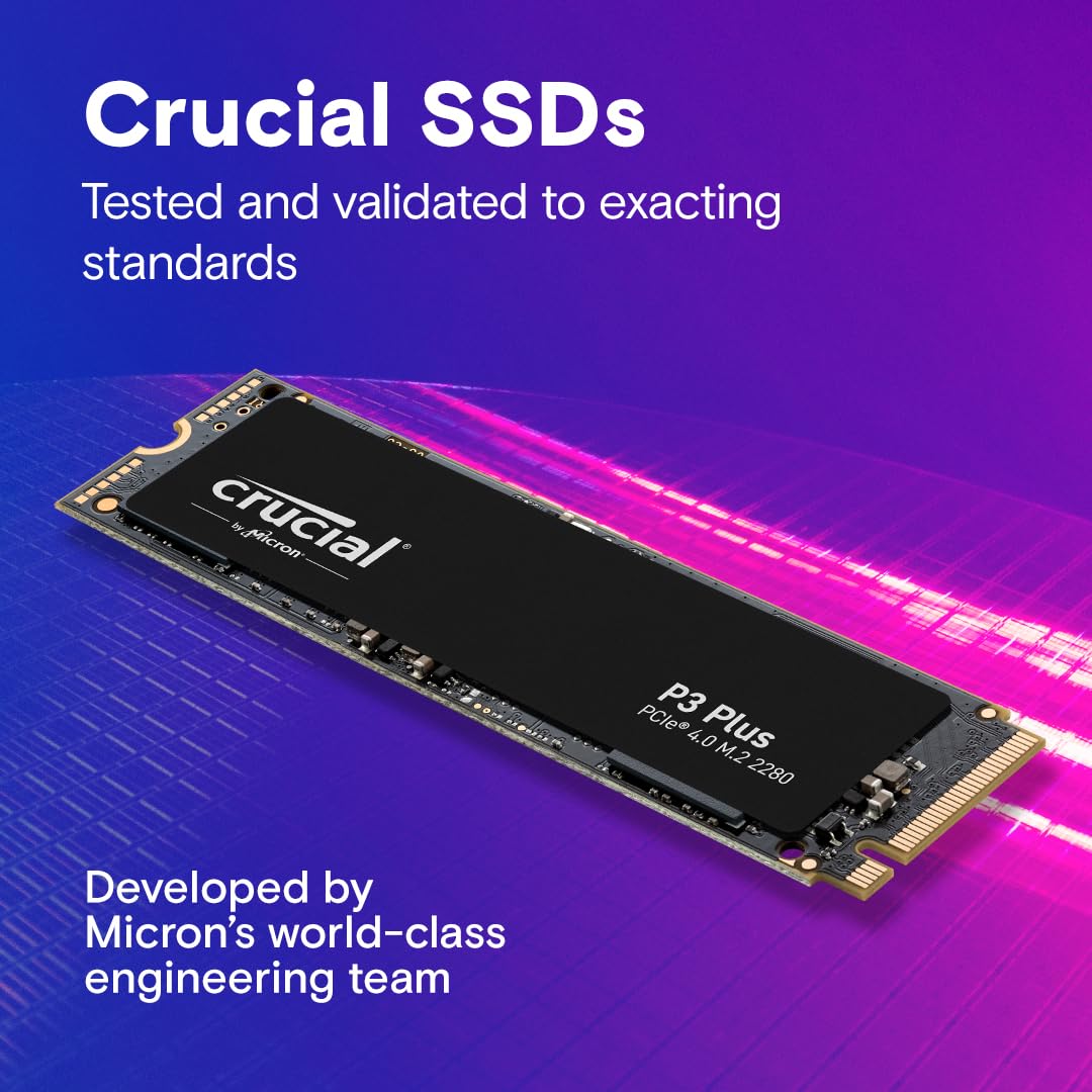 Amazon | Crucial P3 Plus 2TB PCIe Gen4 3D NAND NVMe M.2 SSD 最大