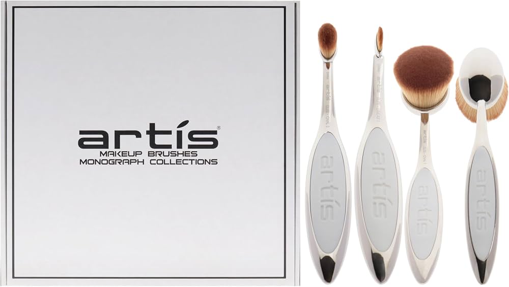 Amazon.com: Artis Elite 3 Brush Set in Mirror Finish, 3 Pc Makeup