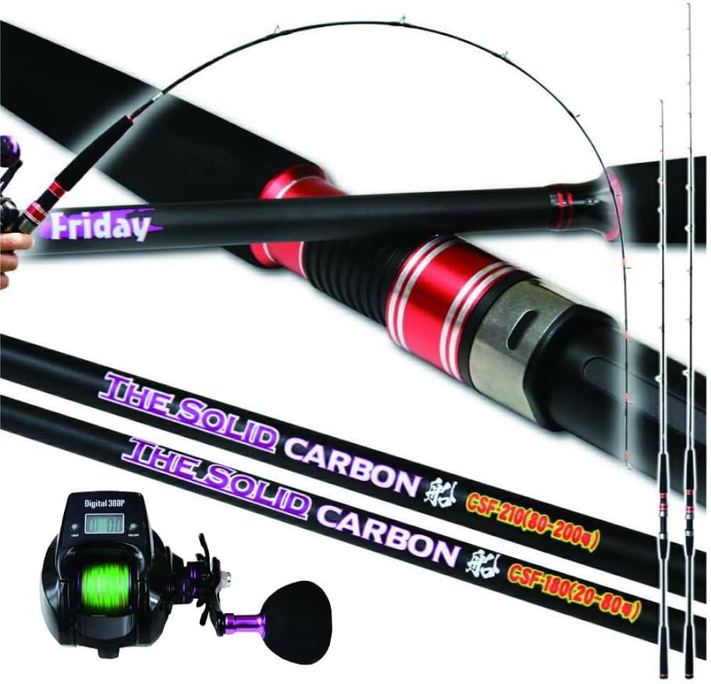 Amazon.co.jp: おり釣具 Friday Carbon Solid (フライデー カーボン